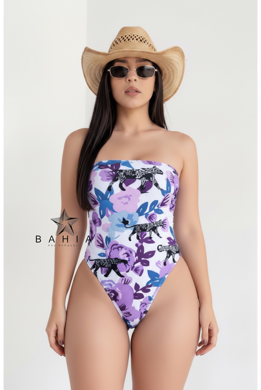 Enterizo violet