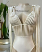 Macramé tiras cascada