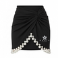 Falda perlas